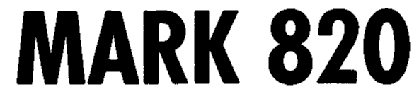 Mark 820